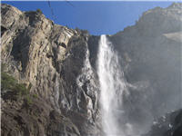 Bridalveil Falls and mist